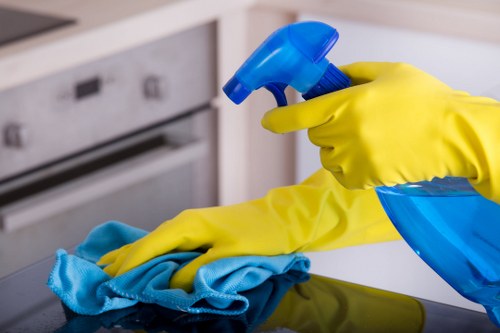 Go Broom in a commercial cleaning setting demonstrating versatility